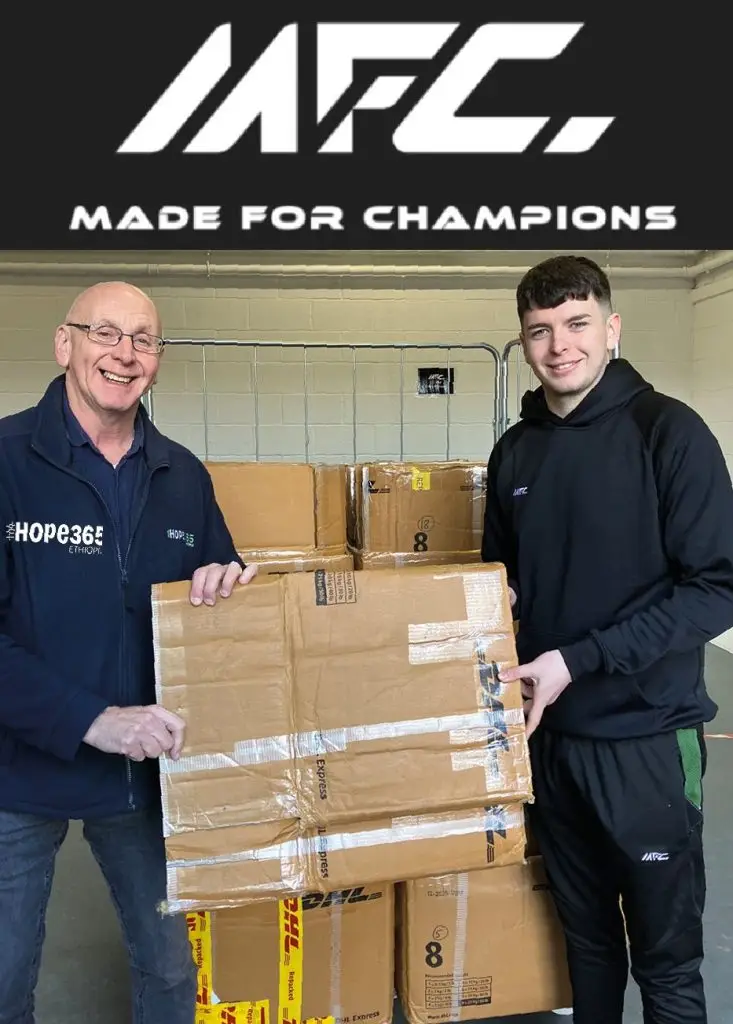 Hope 365 handling donations