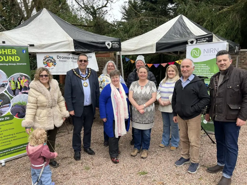 Dromore Repair Cafe at Easter ABC Fayre